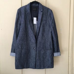 Banana Republic linen blazer NWT